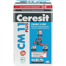 Церезит Ceresit СМ-11 PRO Клей для плитки и керамогранита 25 кг